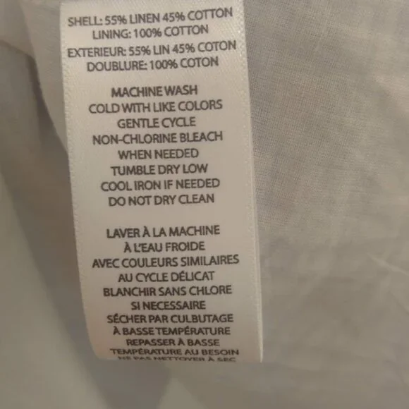 BeachLunchLounge Collection L A-line striped dress pastel white/light blue - Picture 12 of 13